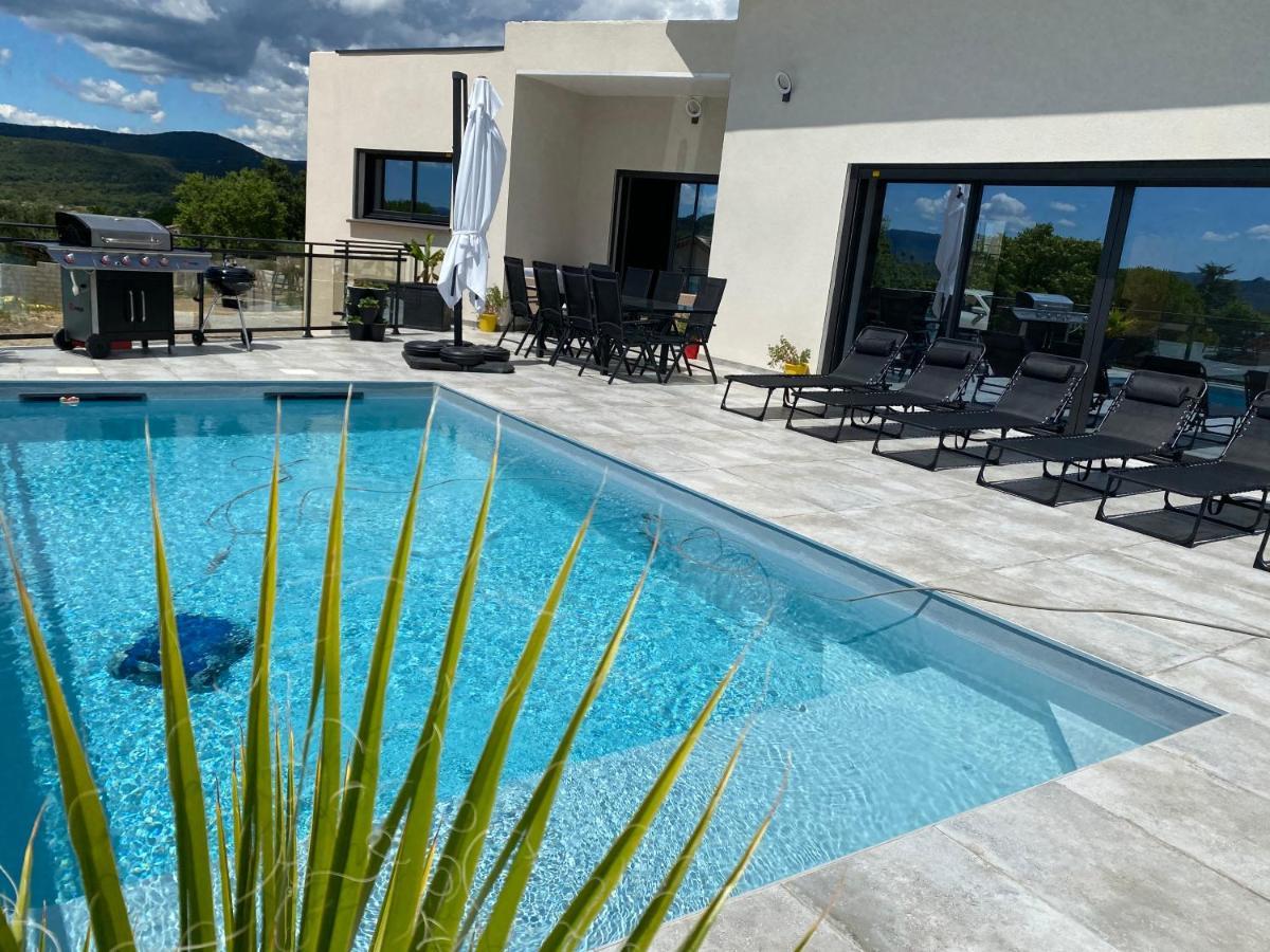 Villa Avec Vue Panoramique Sur Les Cevennes Saint Julien Les Rosiers Ngoại thất bức ảnh