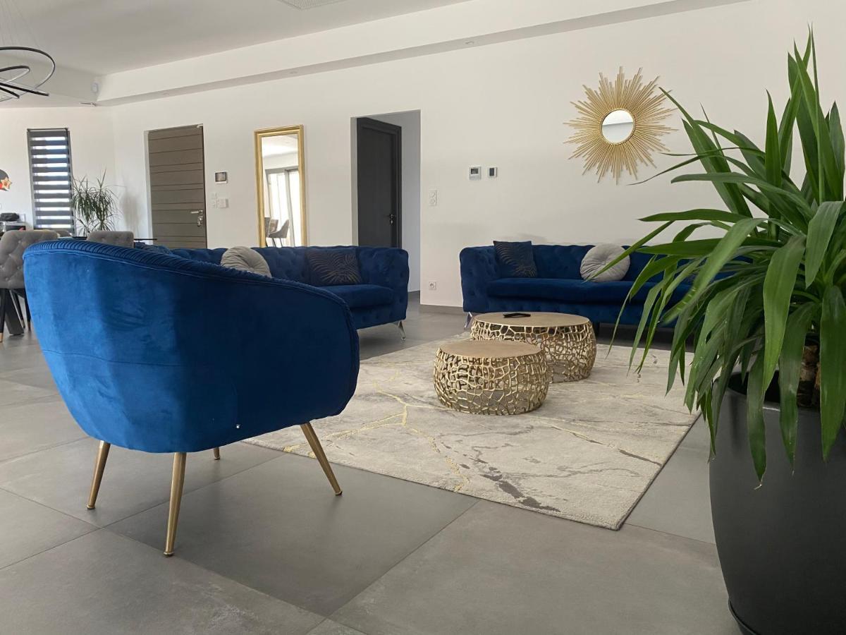 Villa Avec Vue Panoramique Sur Les Cevennes Saint Julien Les Rosiers Ngoại thất bức ảnh